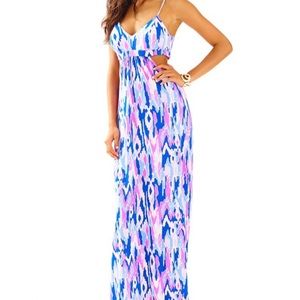 ISO lilly pulitzer linley maxi dress